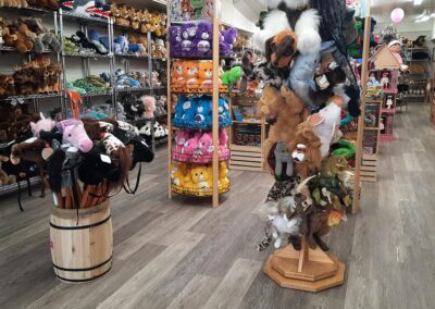 Plush toy displays